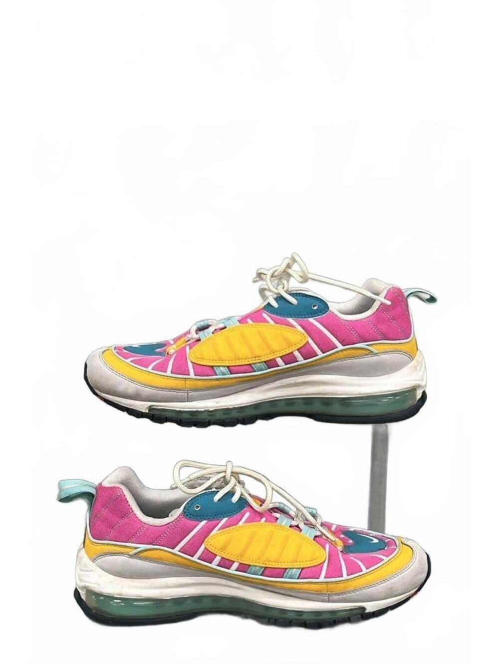 Nike Air Max 98 Easter Psychic Purple University Gold Sneakers Women's Size 10 - Picture 3 of 6